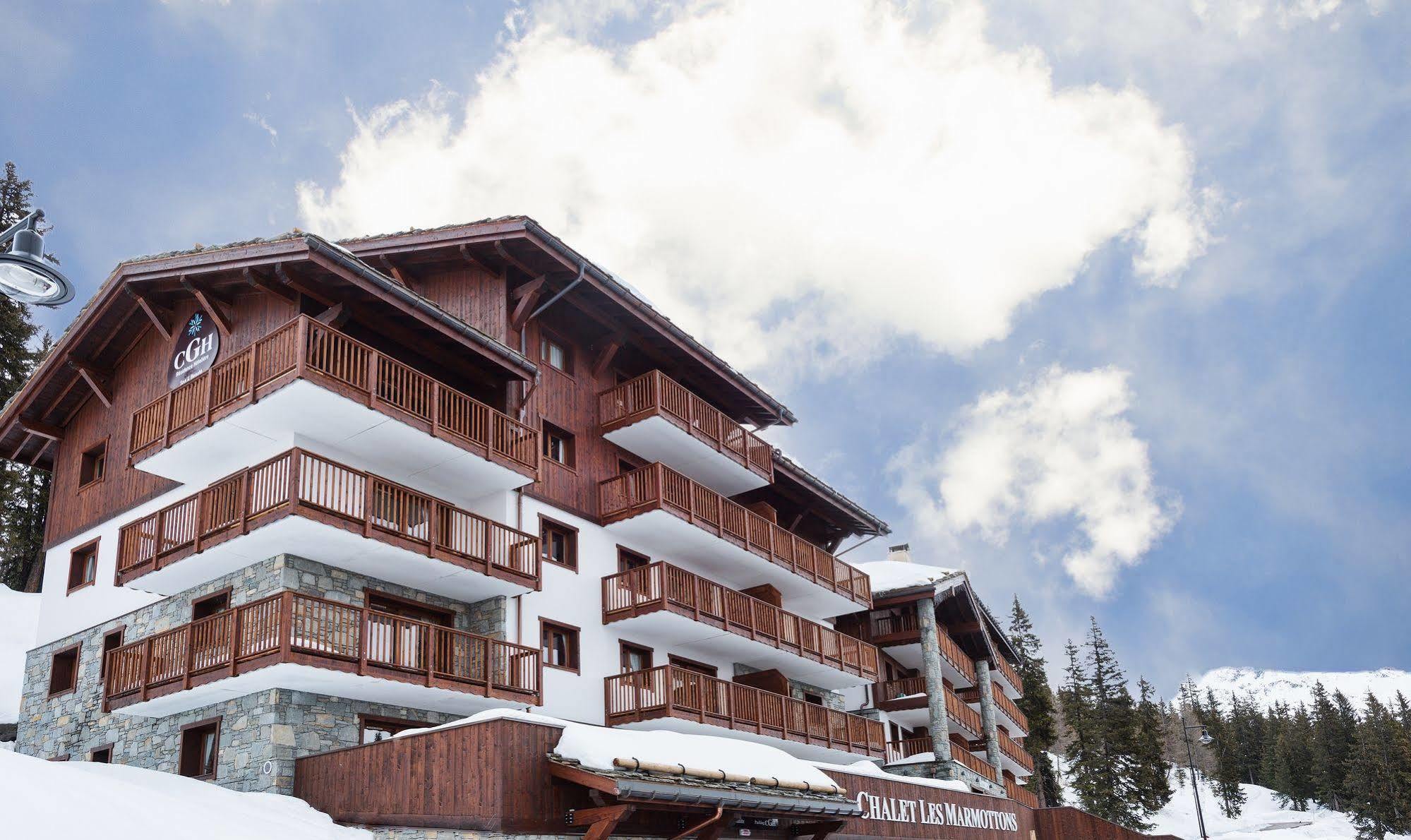 Cgh Residences & Spas Chalet Les Marmottons La Rosiere  Exterior foto